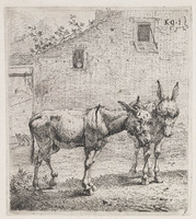 KG 04738
<br/>
Twee ezels
<br/>
<em>Dujardin, Karel (1622-1678)</em>